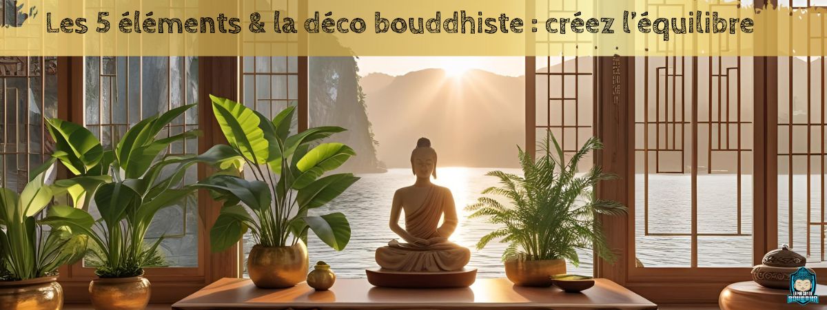Les-5-éléments-&-la-déco-bouddhiste -créez-l-équilibre-bannière-de-blog-La-Maison-de-Bouddha
