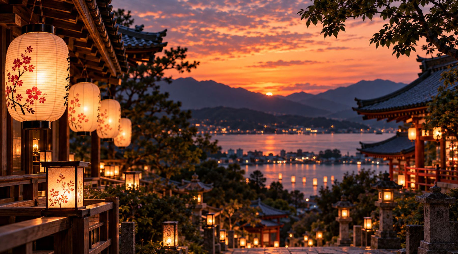 Obon  comment honorer les ancêtres selon la tradition bouddhiste japonaise La Maison de Bouddha bannière