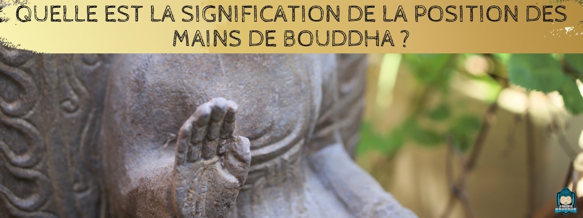 Statue Bouddha Mains Jointes - Yogazen