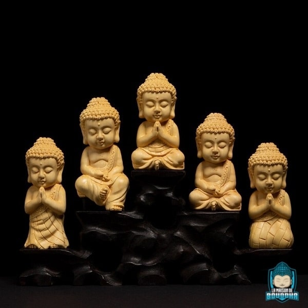 Statue Bouddha en Bois