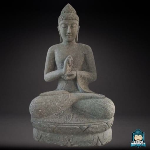 Bouddha en Pierre Naturelle