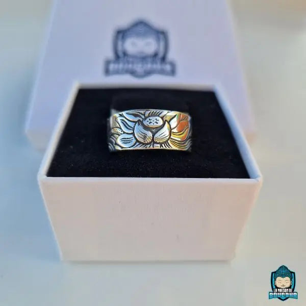 Bague Fleur de Lotus Argent