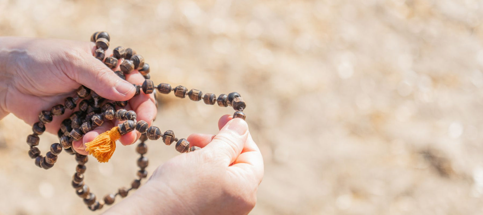 Bijou spirituel mala tibétain