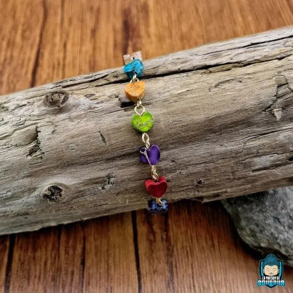 Bracelet Cœur 7 Chakras Coeur Spirituel