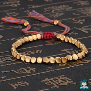 Bracelet Tibetain – Perles de cuivre