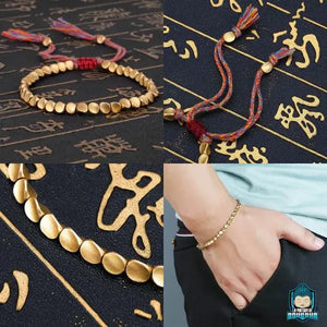 Bracelet Tibetain – Perles de cuivre