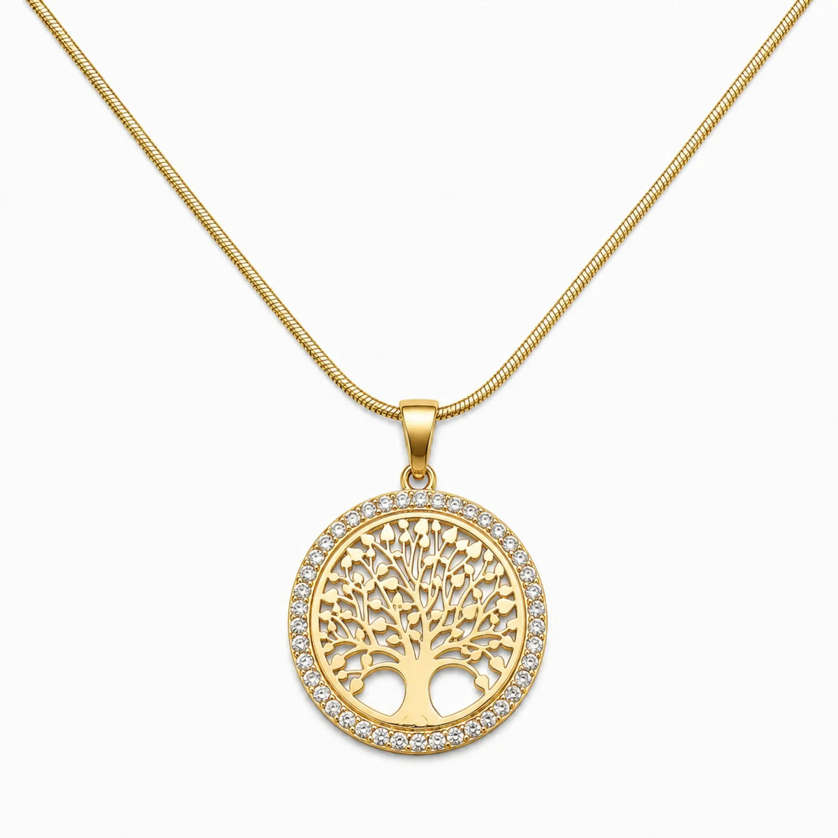 Collier Arbre de Vie Couleur Or jaune La Maison de Bouddha