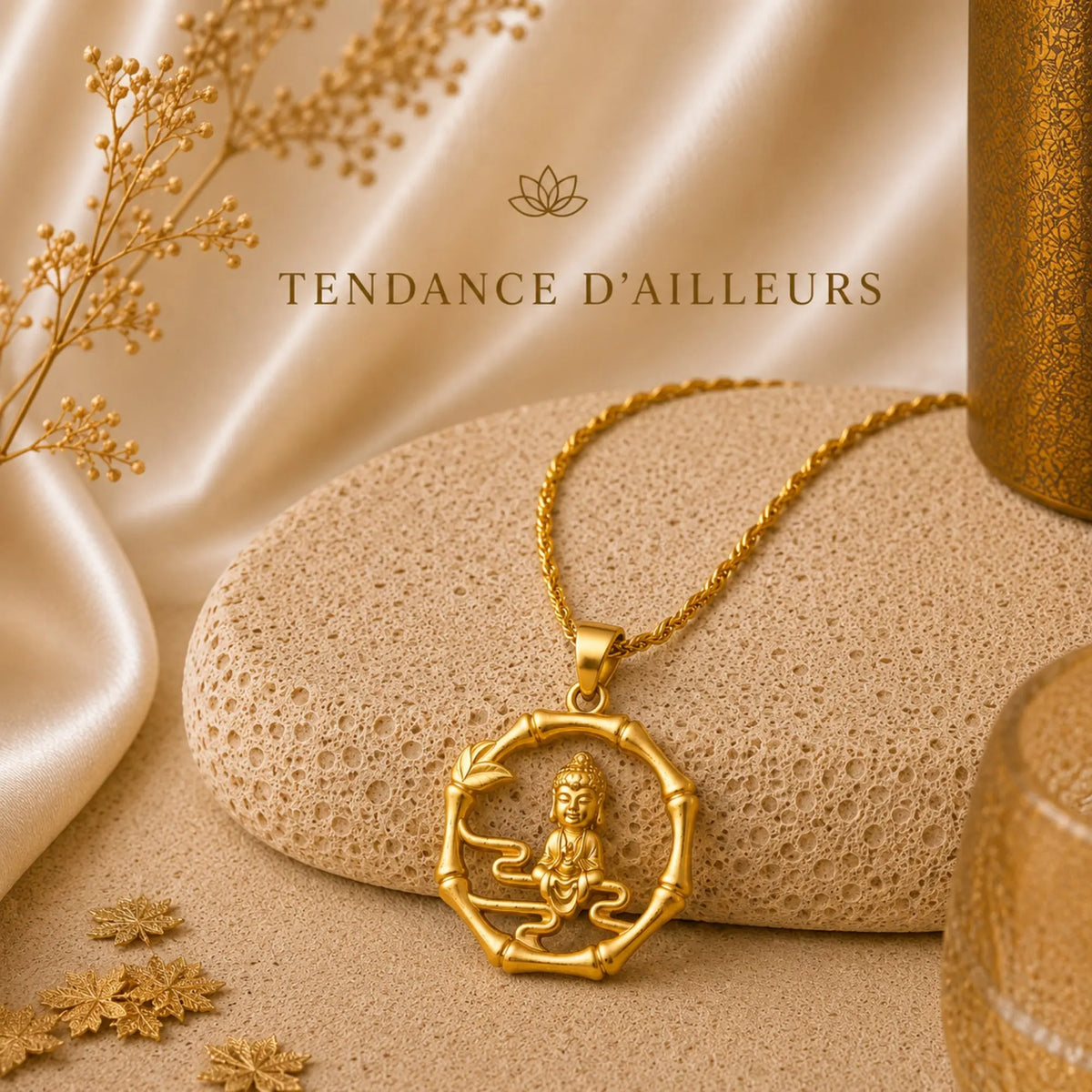 Collier Bouddha Zen Pour Femme  La Maison de Bouddha