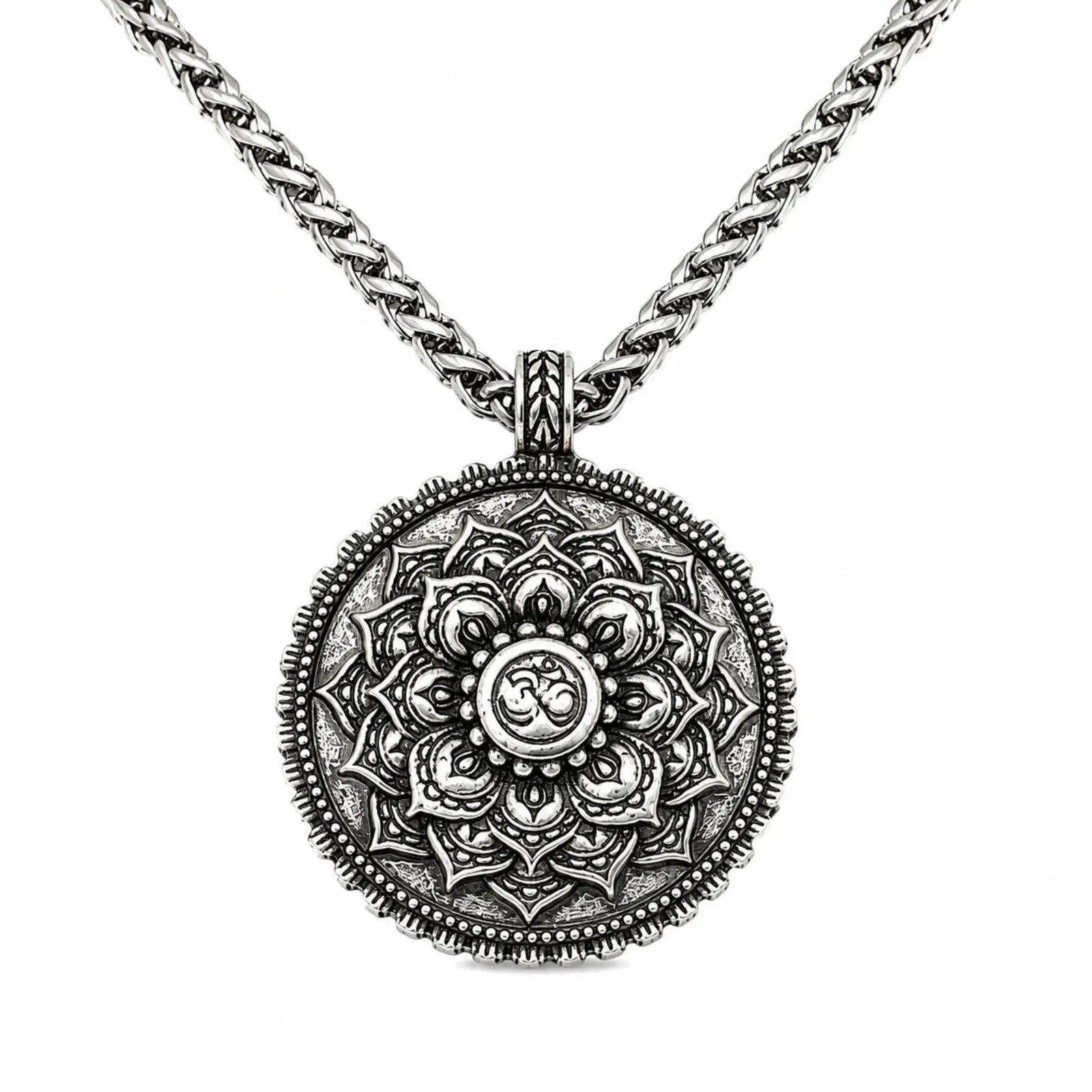 Collier Charms Lotus Blanc  La Maison de Bouddha