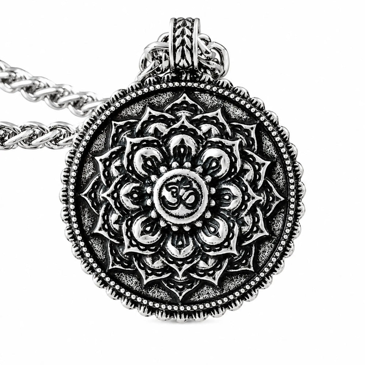 Collier Charms Lotus Blanc  La Maison de Bouddha