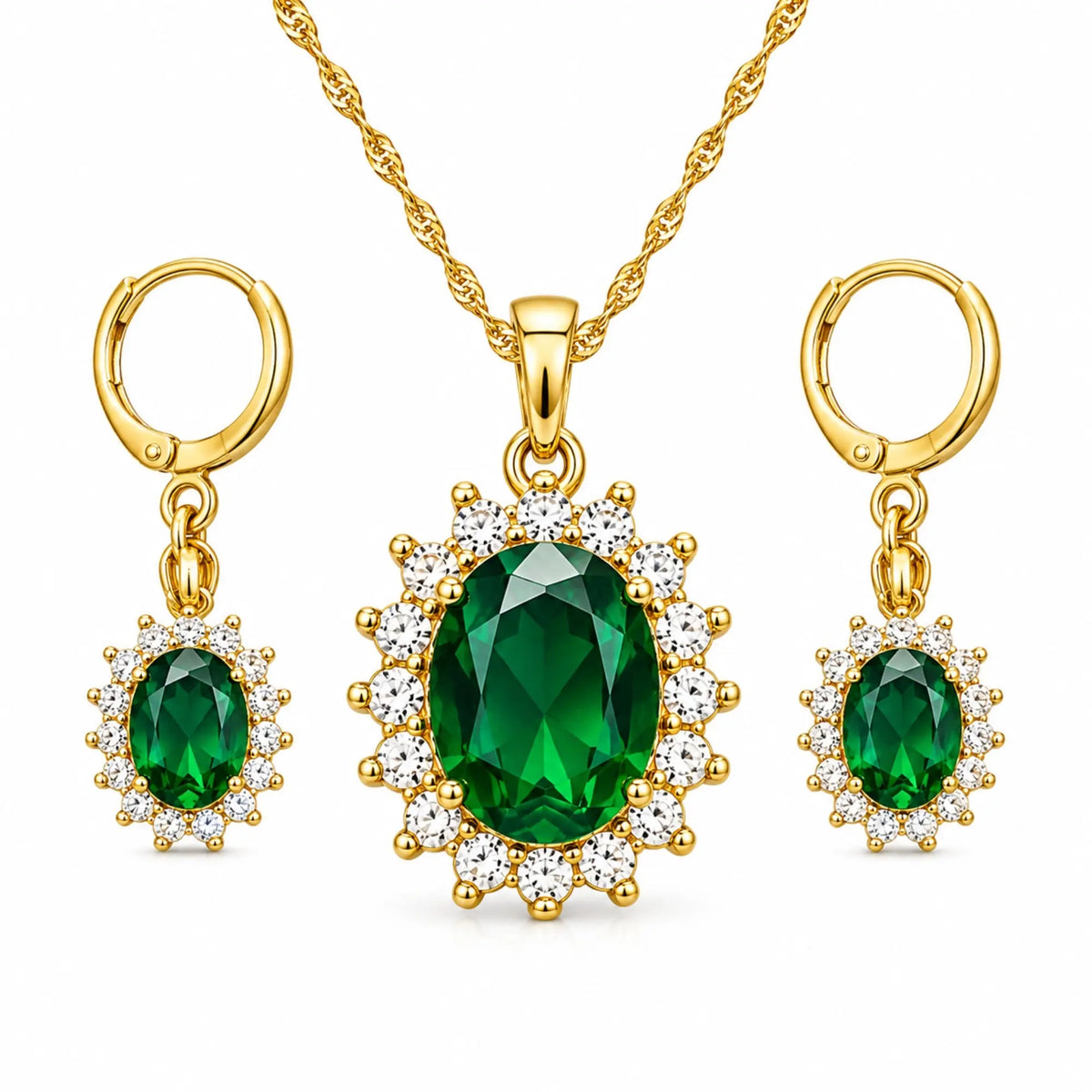 Collier Jade Vert Femme Colliers La Maison de Bouddha