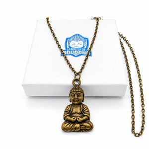 Collier de Bouddha Porte Bonheur Bronze  La Maison de Bouddha