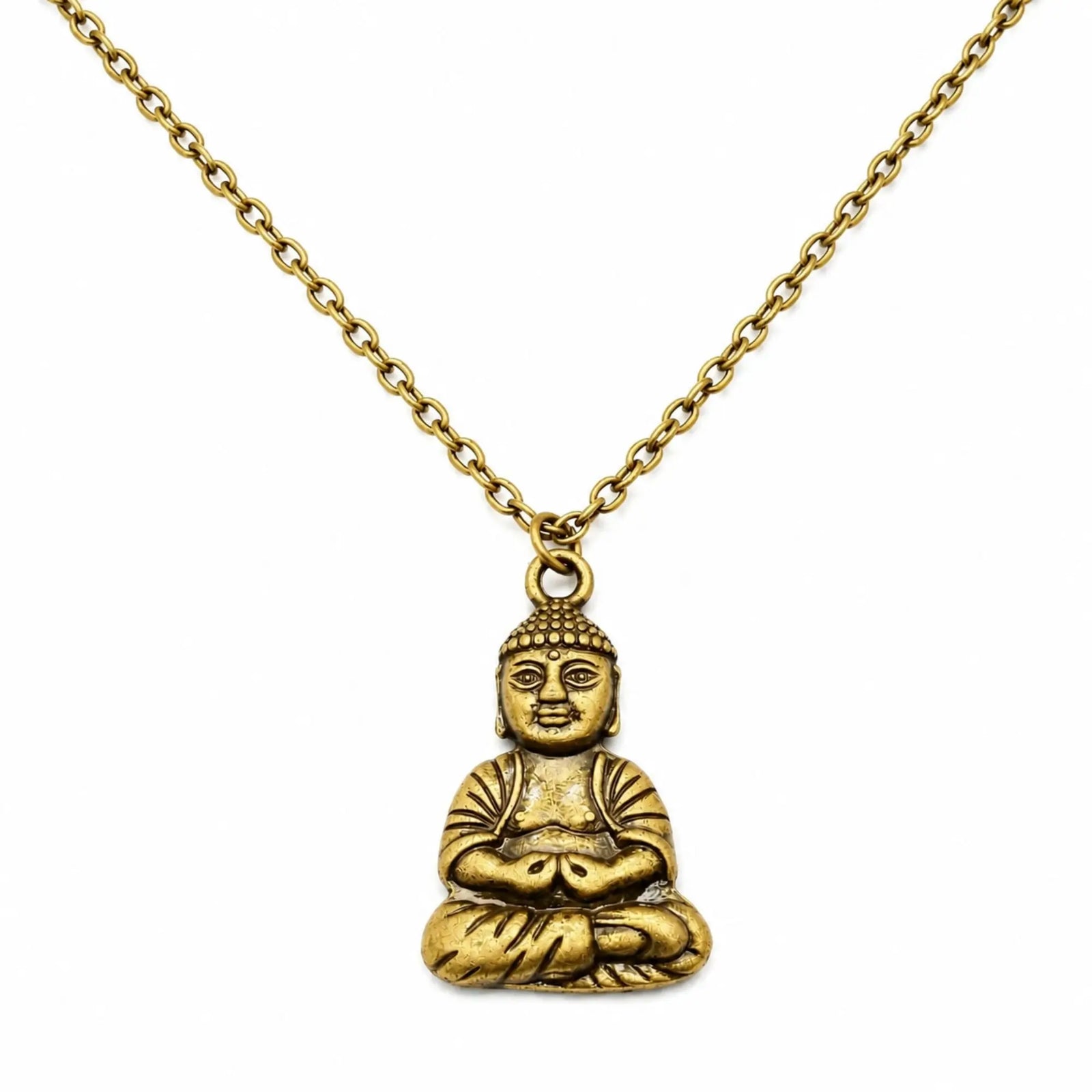 Collier de Bouddha Porte Bonheur Bronze Colliers La Maison de Bouddha