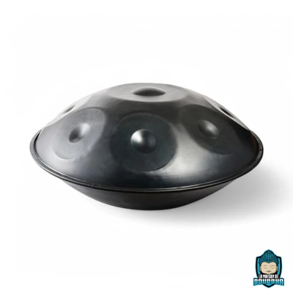 Handpan-9-Notes-56cm-Acier-Nitrure-photo-de-coté-La-Maison-de-Bouddha