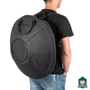 Handpan-9-Notes-56cm-Acier-Nitrure-photo-housse-sac-à-dos-La-Maison-de-Bouddha