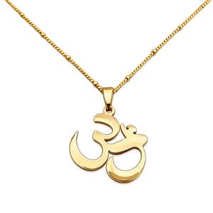 Pendentif Aum Doré  La Maison de Bouddha