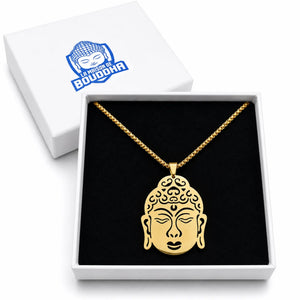 Pendentif Bijou Bouddha Doré  La Maison de Bouddha