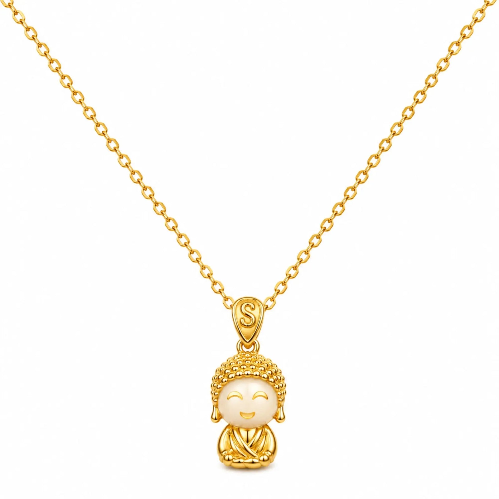 Pendentif Bouddha Jade Malais Pour Femme  La Maison de Bouddha