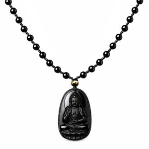 Pendentif Bouddha Noir  La Maison de Bouddha