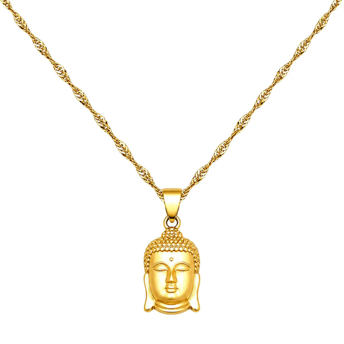 Pendentif Tête de Bouddha Birman  La Maison de Bouddha