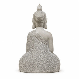 Statue Bouddha de Jardin en Oxyde de Magnésium – 43 cm  La Maison de Bouddha