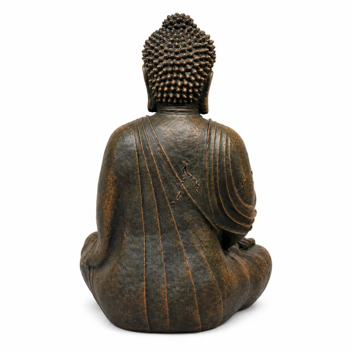 Statue Bouddha de Jardin en Résine – 38 cm  La Maison de Bouddha