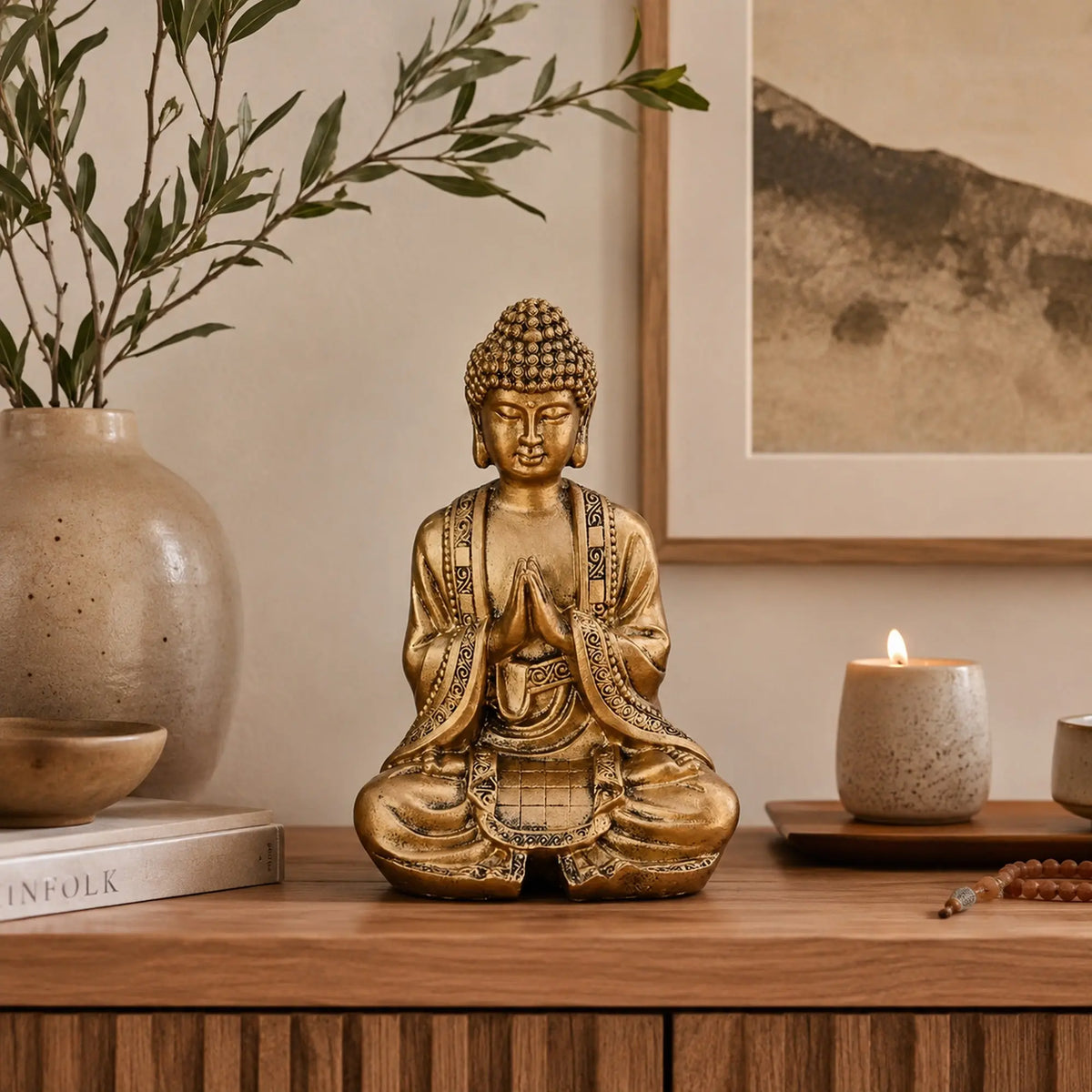 Statue Bouddha en Méditation  La Maison de Bouddha