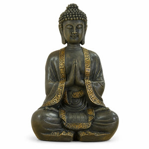 Statuette Bouddha Birmanie en Résine – 40 cm statue bouddhiste en résine La Maison de Bouddha