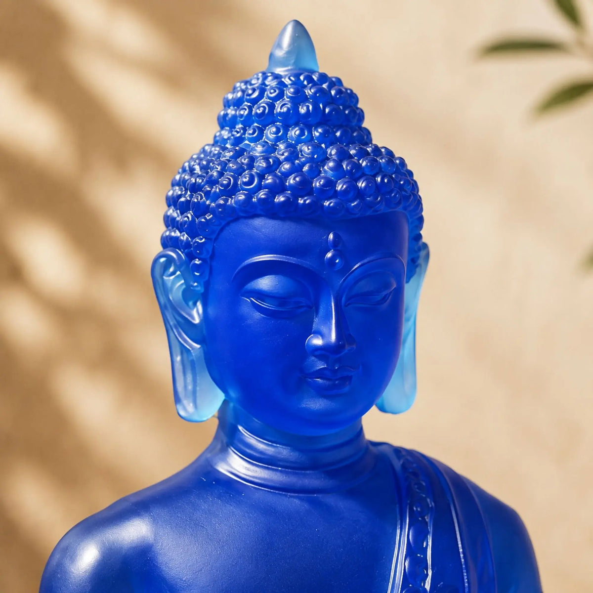 Statuette Bouddha de Médecine Bleue en Résine – 13 cm  La Maison de Bouddha