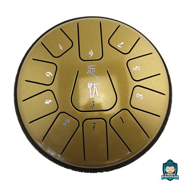 Tongue Drum 11 Notes avec Baguettes