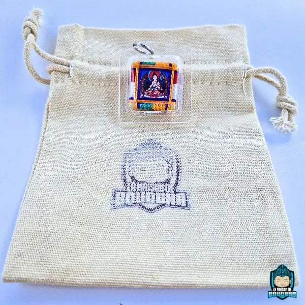 Amulette Tibétaine Tara Blanche sungkhor goh sung