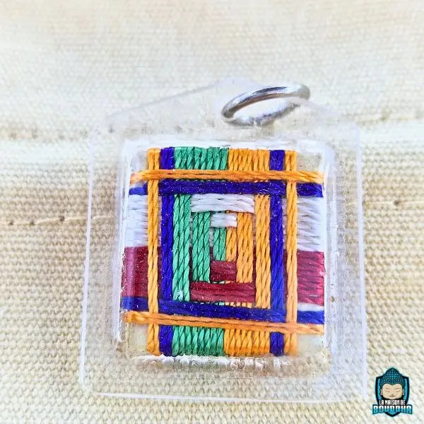 Amulette Tibétaine Tara Verte Sungkhor goh sung