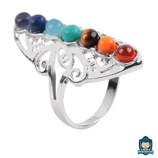 Bague 7 Chakras  La Maison de Bouddha