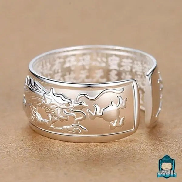 Bague Argenté Dragon