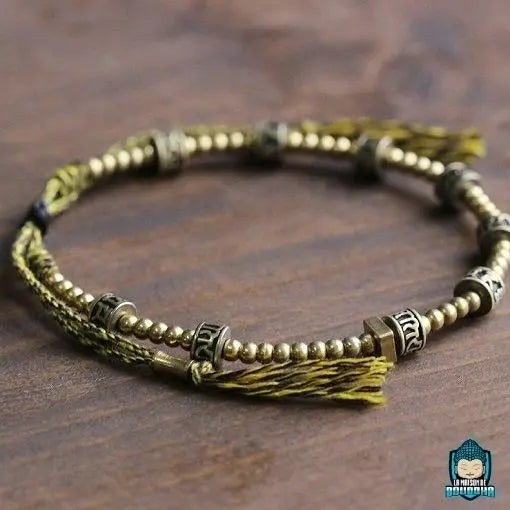 Bracelet Bouddha Doré En Laiton  La Maison de Bouddha