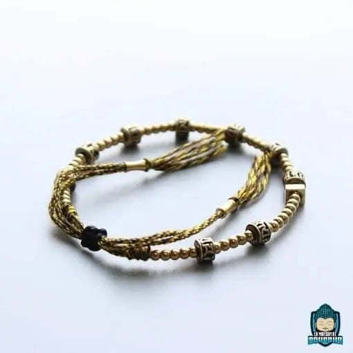 Bracelet Bouddha Doré En Laiton  La Maison de Bouddha
