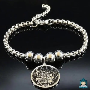 Bracelet-Fleur-de-Lotus-Femme-bracelet-ajustable-fermoir-a-mousqueton-chaine-maille-forcat-La-Maison-de-Bouddha