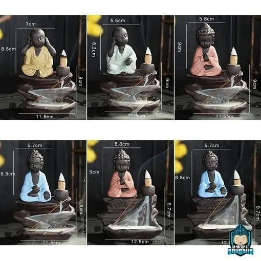 Brûle Encens Bouddha Noir