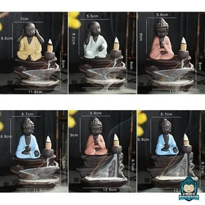 Brûle-Encens-Bouddha-Noir-en-céramique-dimensions-des-figurines-La-Maison-de-Bouddha