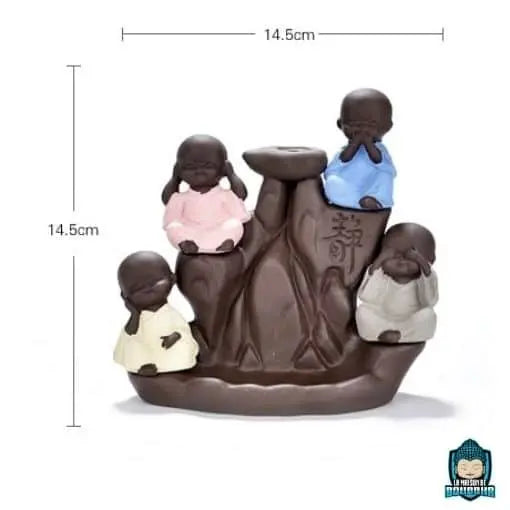 Brûle Encens Moine Bouddhiste  La Maison de Bouddha