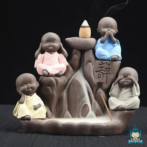 Brûle Encens Moine Bouddhiste  La Maison de Bouddha