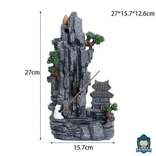 Porte Encens Temple Bouddhiste  La Maison de Bouddha