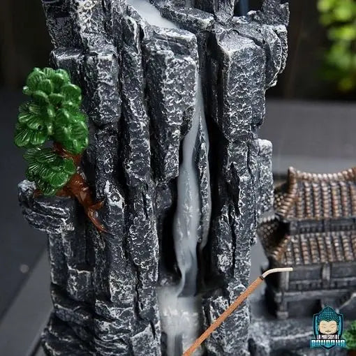 Porte Encens Temple Bouddhiste  La Maison de Bouddha