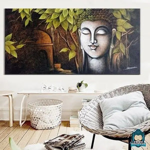 Peinture-Bouddha-Zen-toile-canvas-en-polycoton-decoration-murale-une-piece-La-Maison-de-Bouddha
