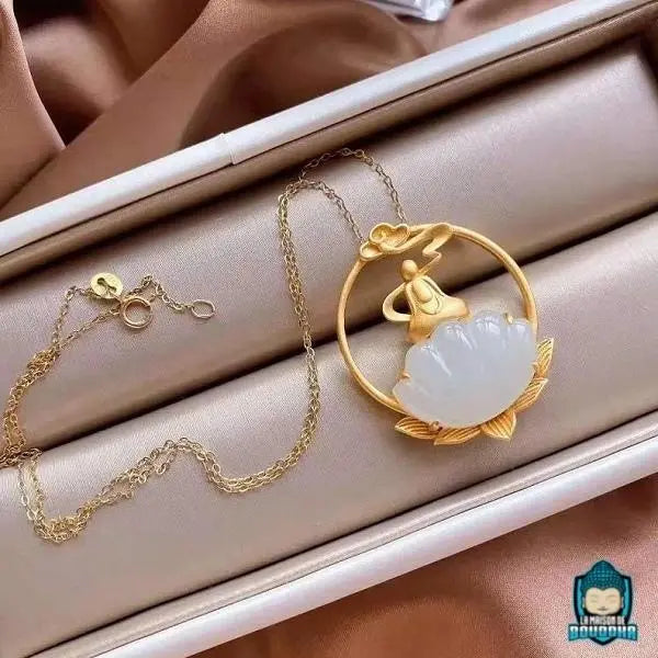 Pendentif Jade Bouddha