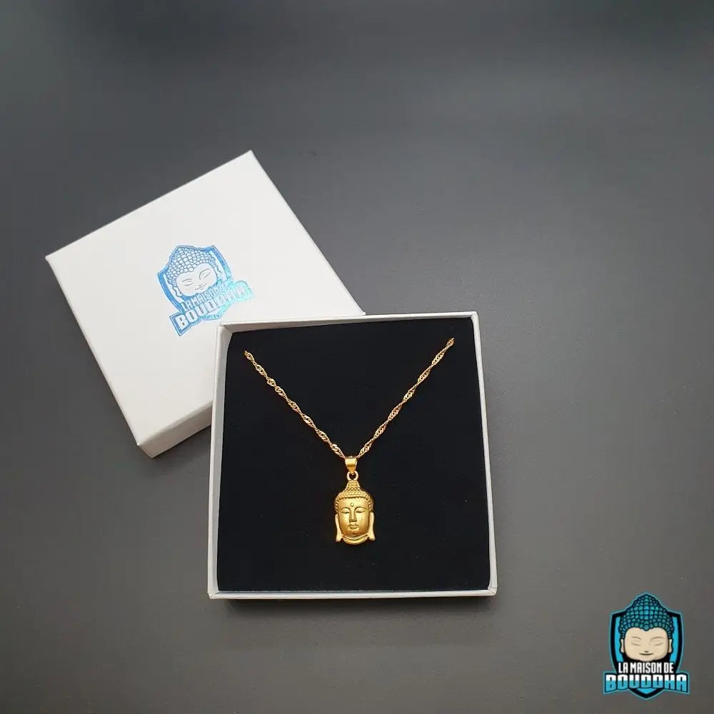Pendentif Tête de Bouddha Birman  La Maison de Bouddha