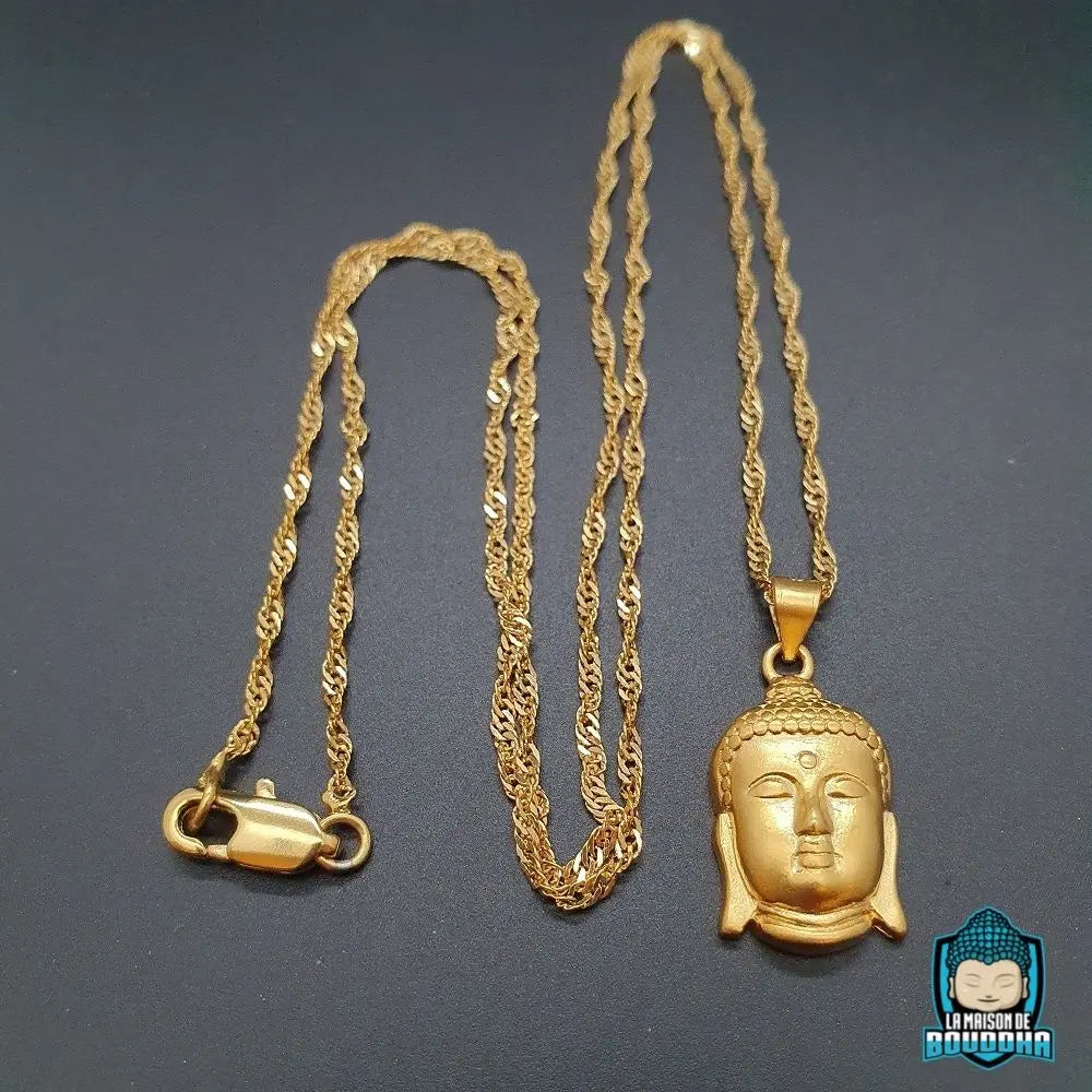 Pendentif Tête de Bouddha Birman  La Maison de Bouddha