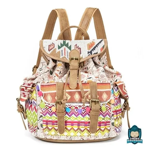 Sac à Dos Motifs Ethnique Sacs à dos La Maison de Bouddha