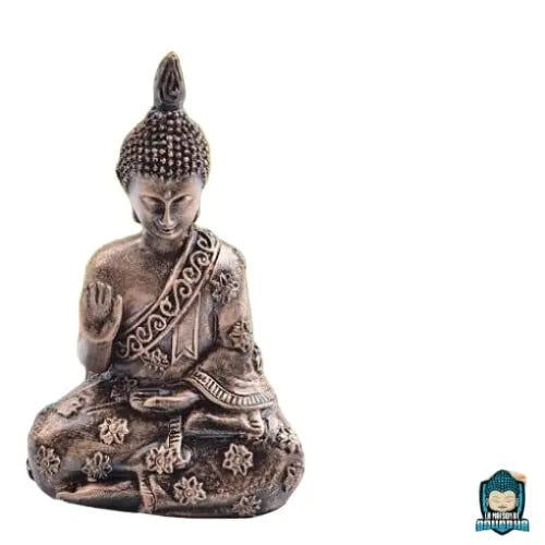 Statuette Bouddha Assis Mudra Abhaya Style Thaïlandais  La Maison de Bouddha