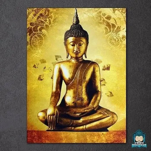 Tableau-Bouddha-Or-Thailandais-toile-imprimee-canvas-1-piece-La-Maison-de-Bouddha